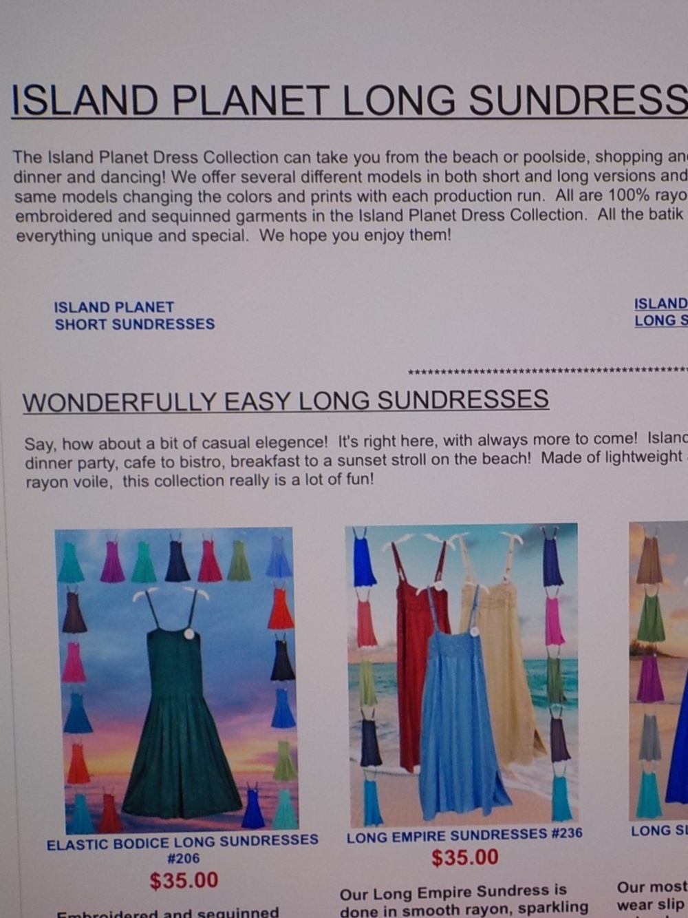 Tropical Long Sundress - Picture 8 of 8